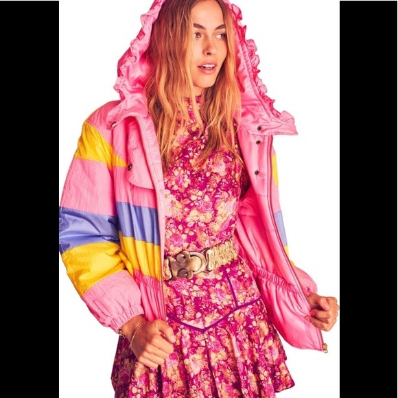 loveshackfancy rainbow puffer jacket NWT - Picture 2 of 6